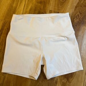 RBX Women's High-Waisted Cream Shorts